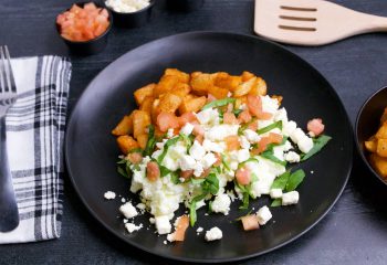 Tomato & Feta Egg White Scramble