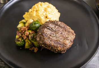 Steak & Cheesy Cauliflower