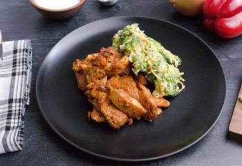 BBQ Chicken & Cheesy Broccoli Low Carb