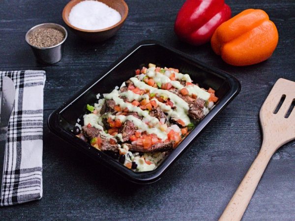 Clean Eats Meal Prep Steak Taco Bowl Low Carb