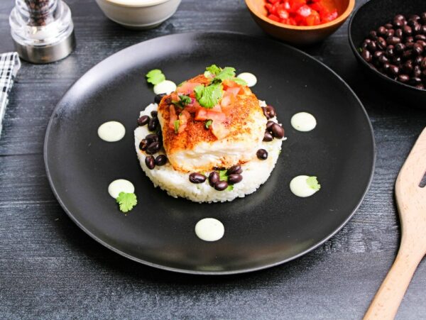Clean Eats Meal Prep Cod fish taco bowl
