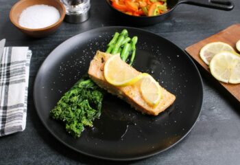 Salmon & Broccoli Rabe