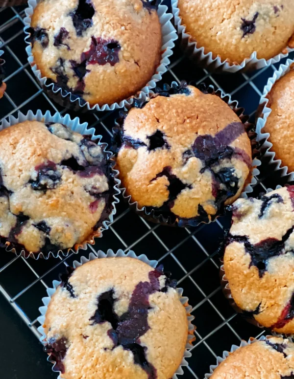 Clean Eats Meal Prep Blueberry Protein Muffins