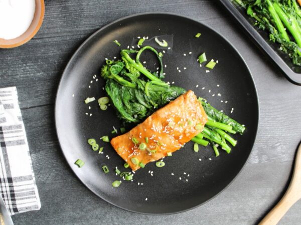 Clean Eats Meal Prep Honey Garlic Salmon