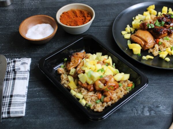 Clean Eats Meal Prep Pineapple Fried Rice